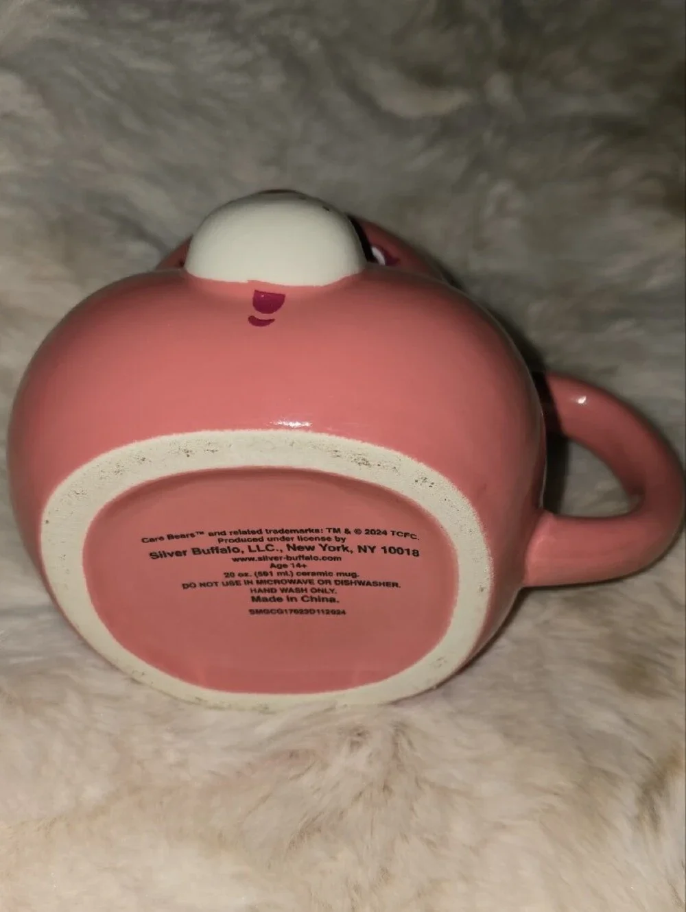 Silver Buffalo Care Bears Cheer Bear Pink Ceramic Mug